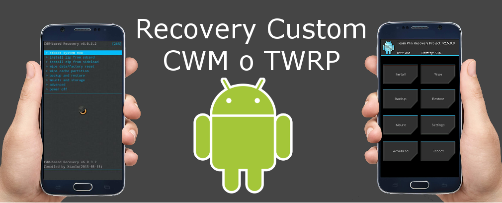 Como Instalar Recovery Custom Cwm O Twrp En Cualquier Android Con Root O Sin Root 6196